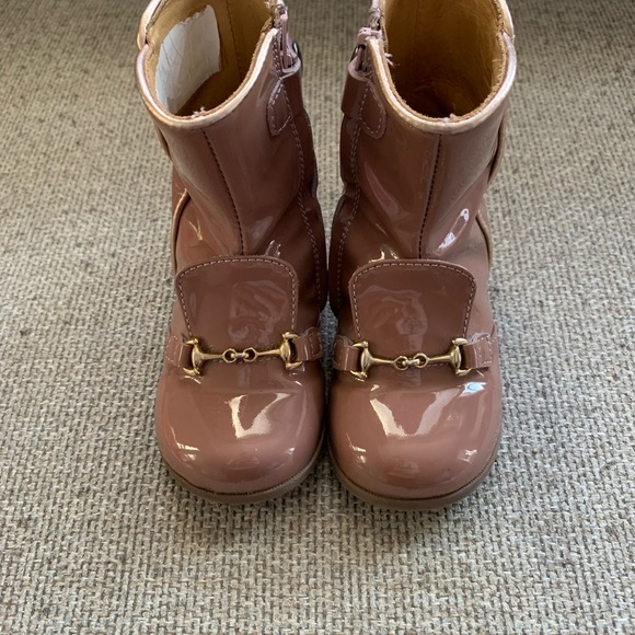 Leather boots for little girls size 4 - Picture 7 of 9